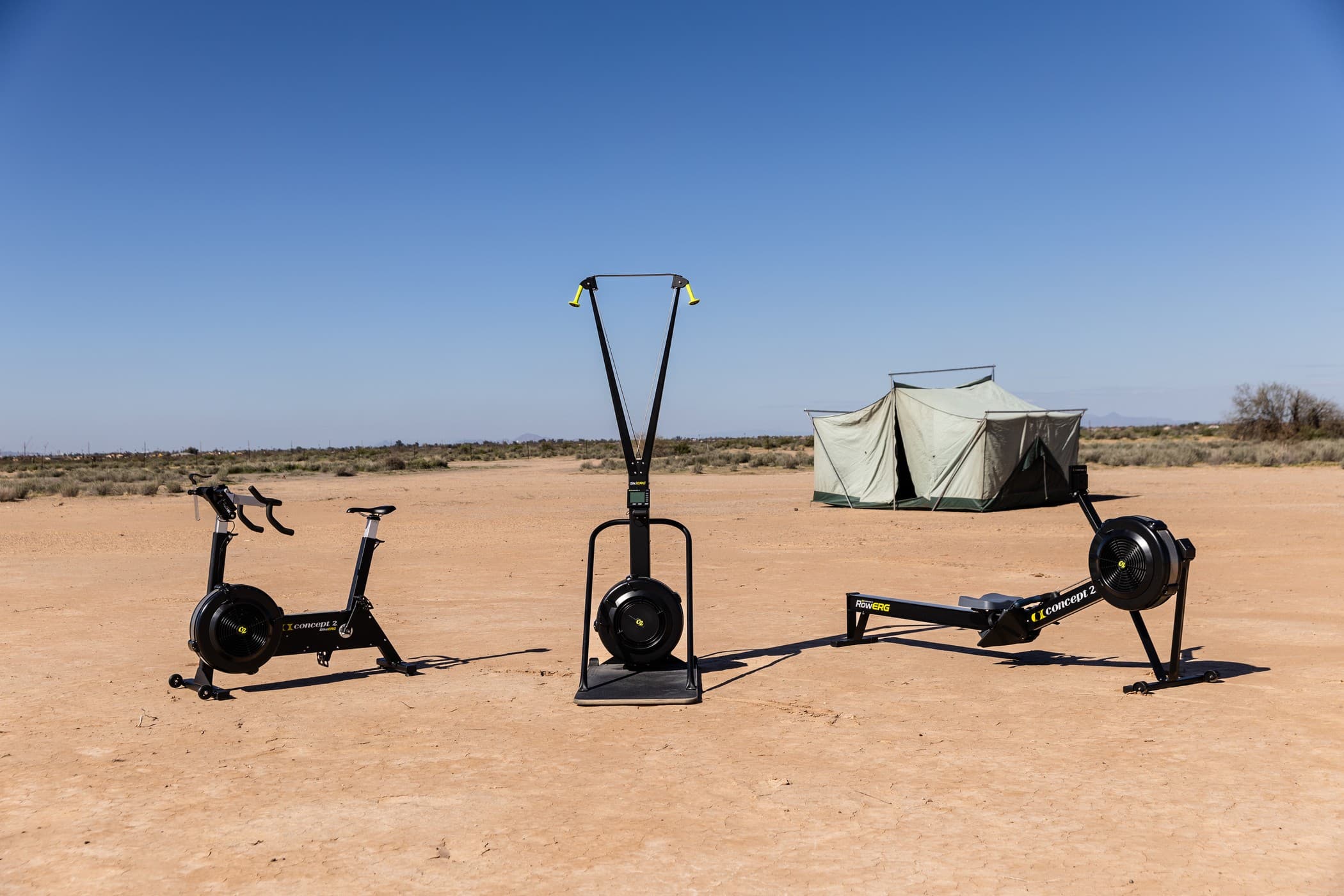 Multiple Erg in the desert